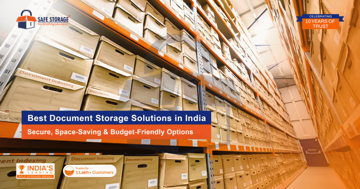 Best Document Storage Solutions in India - Secure, Space-Saving & Budget-Friendly Options