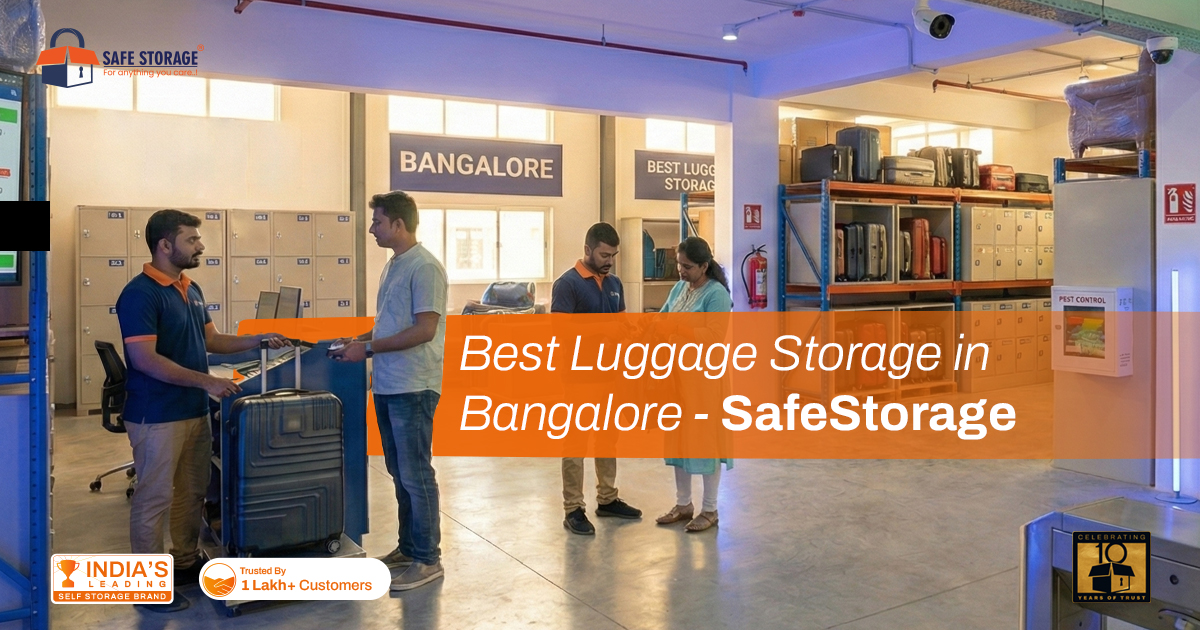 Best Luggage Storage in Bangalore – Affordable, Safe & Convenient Facility Near You