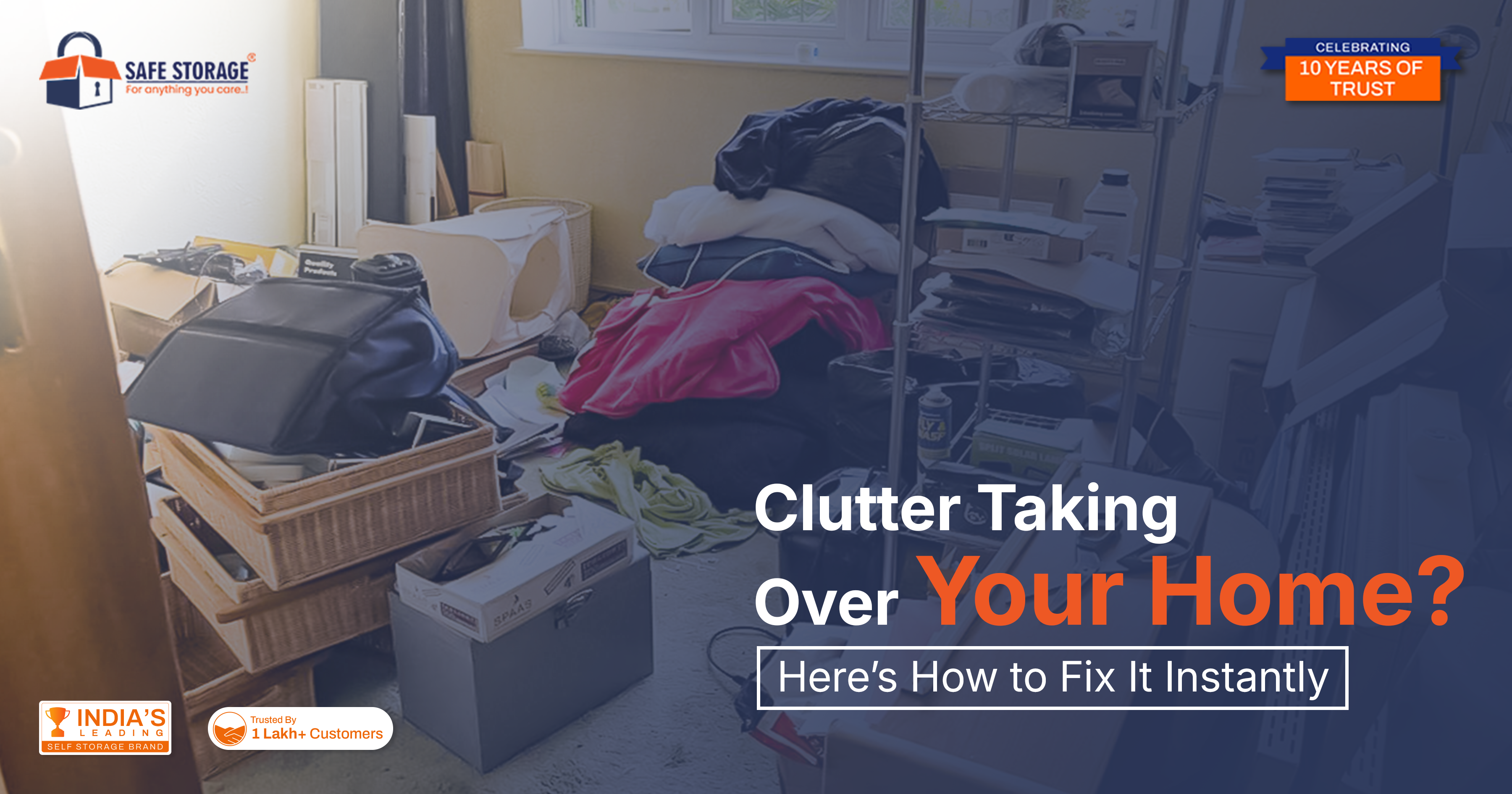 Clutter Taking Over Your Home? Here’s How to Fix It Instantly