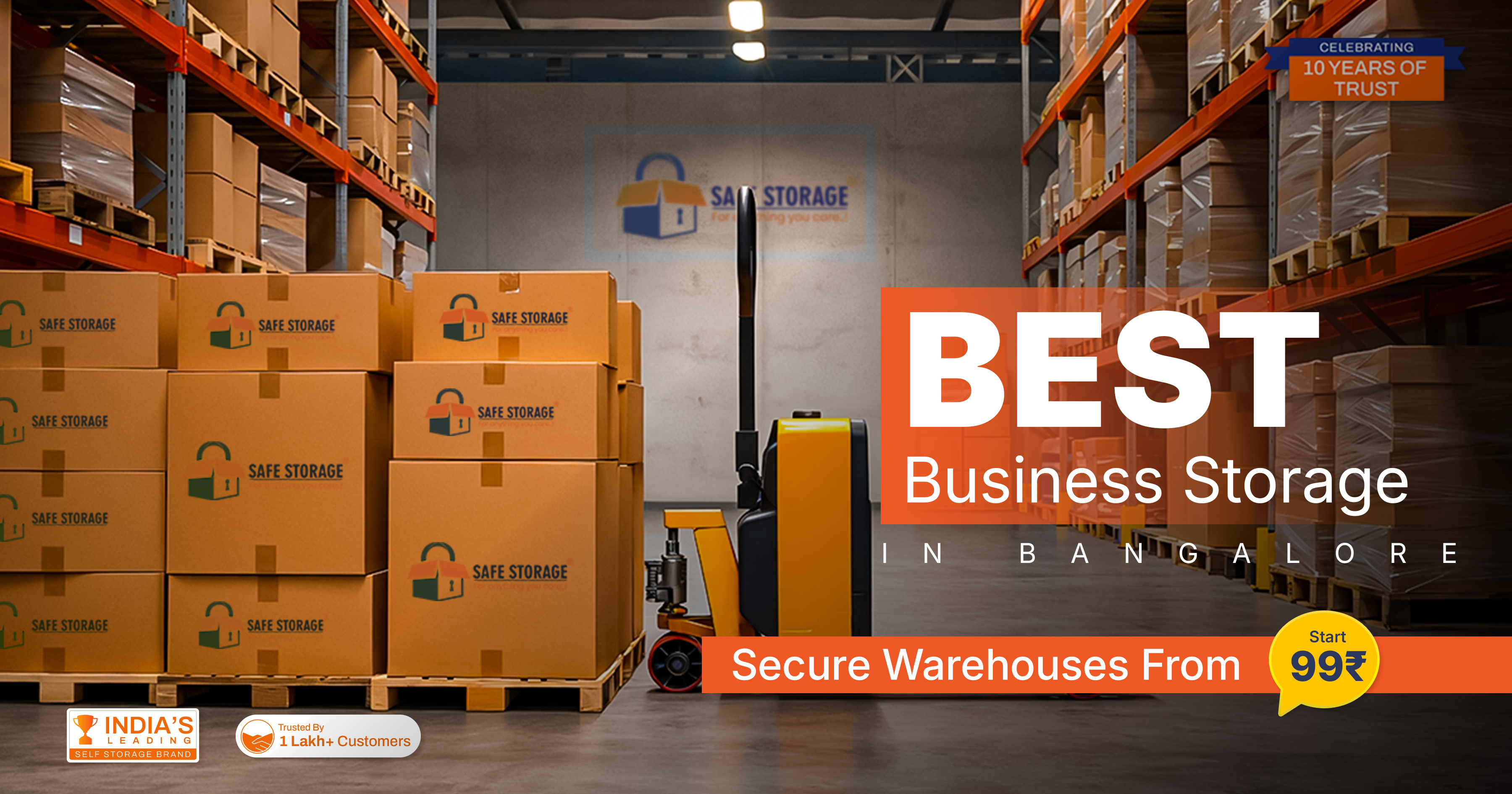 Best Business Storage in Bangalore – Secure Warehouses from 99