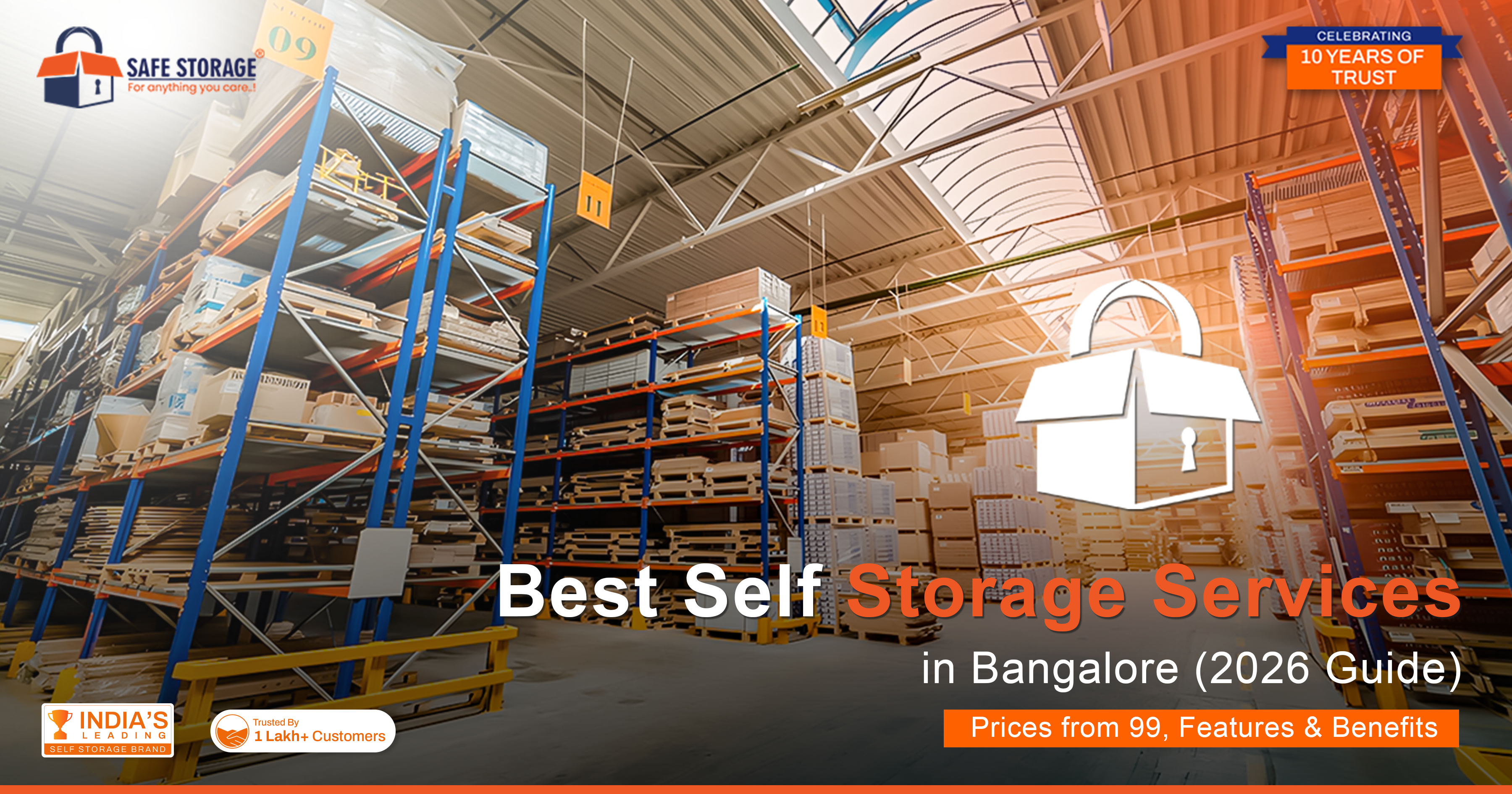Best Self Storage Services in Bangalore (2026 Guide) – Prices from 99, Features & Benefits
