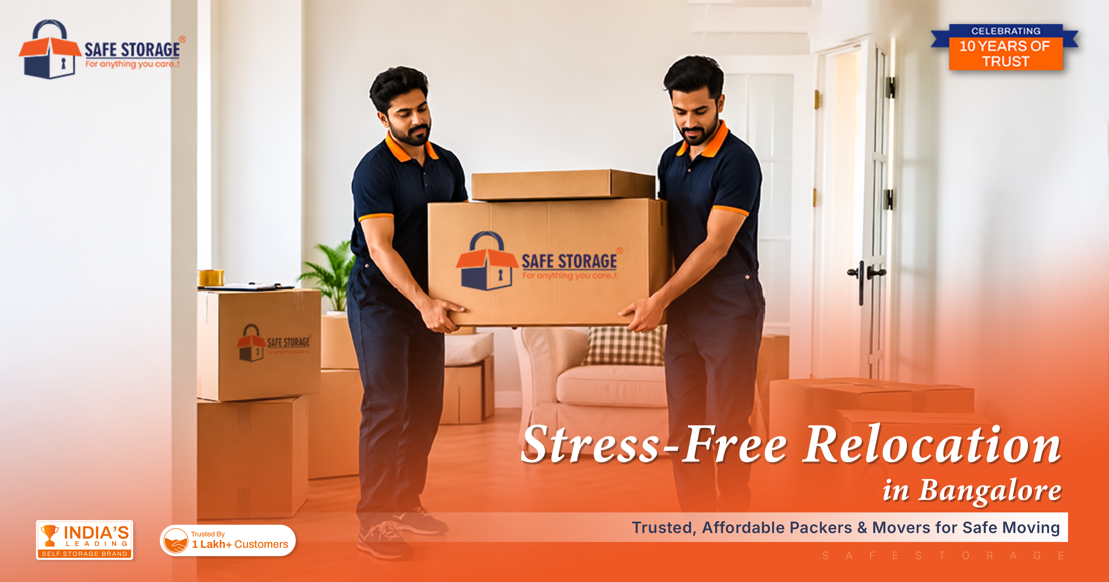 Stress-Free Relocation in Bangalore - Trusted, Affordable Packers & Movers for Safe Moving