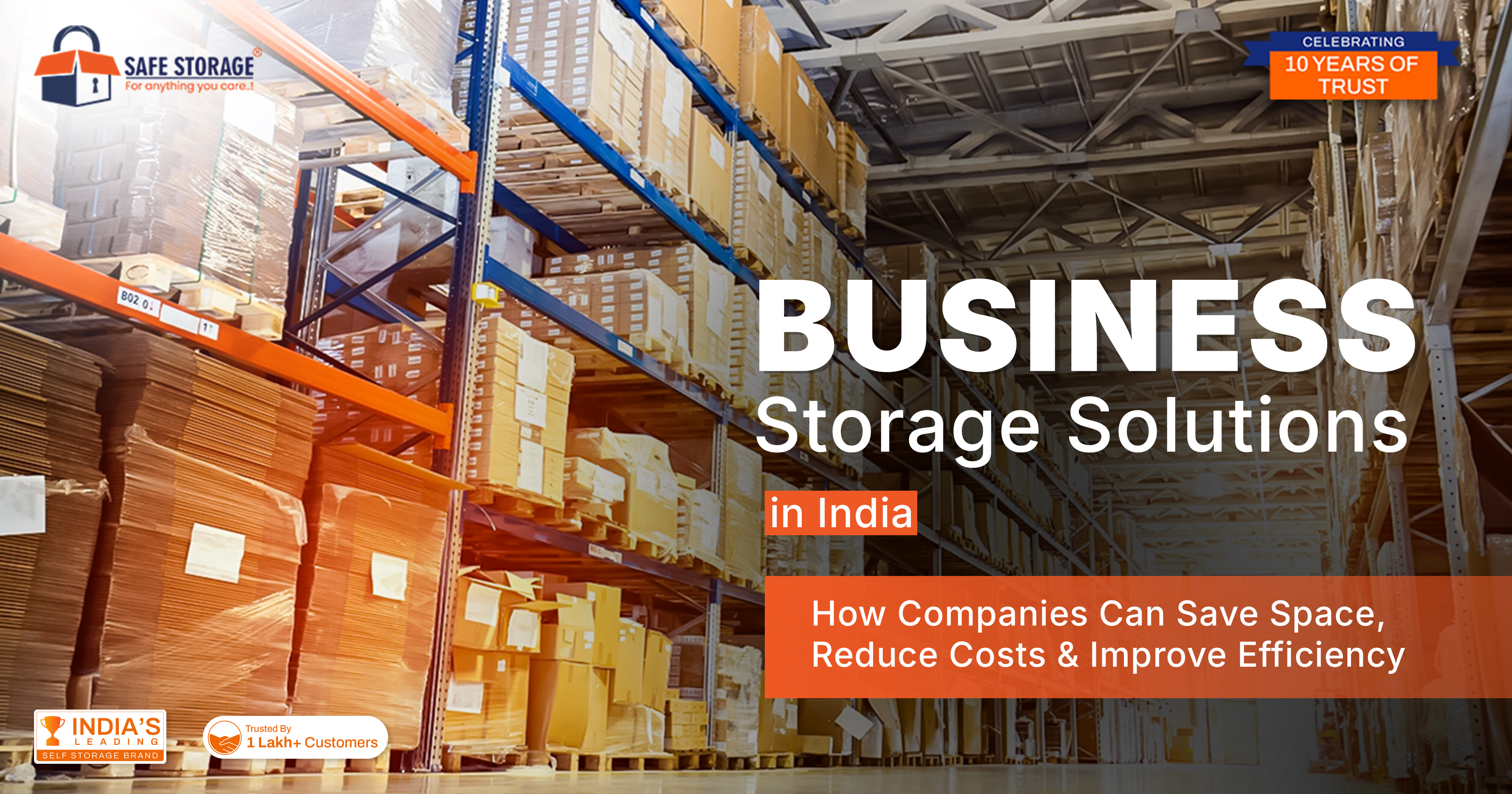 Business Storage Solutions in India: How Companies Can Save Space, Reduce Costs & Improve Efficiency