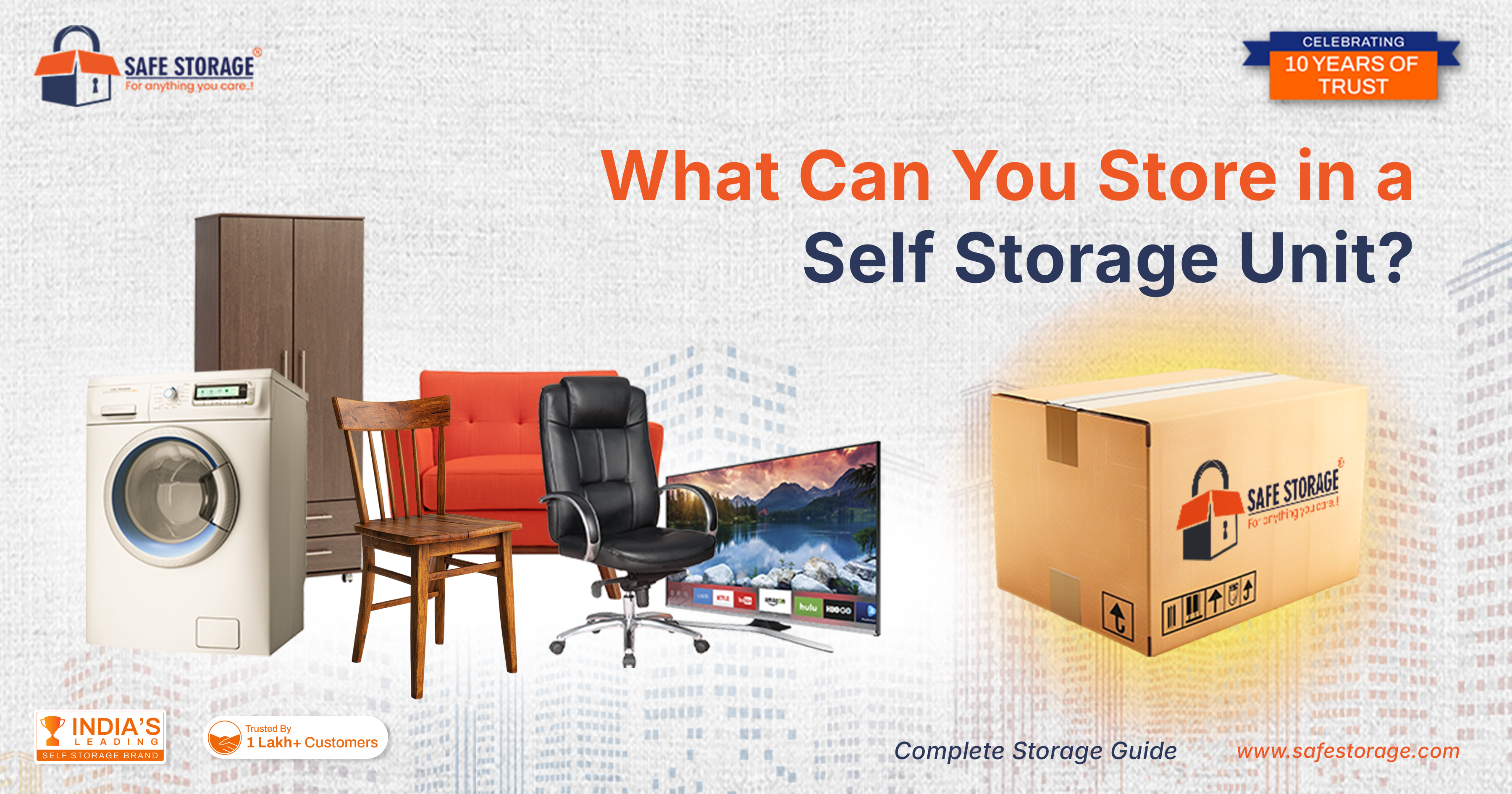 What Can You Store in a Self Storage Unit? Complete Storage Guide