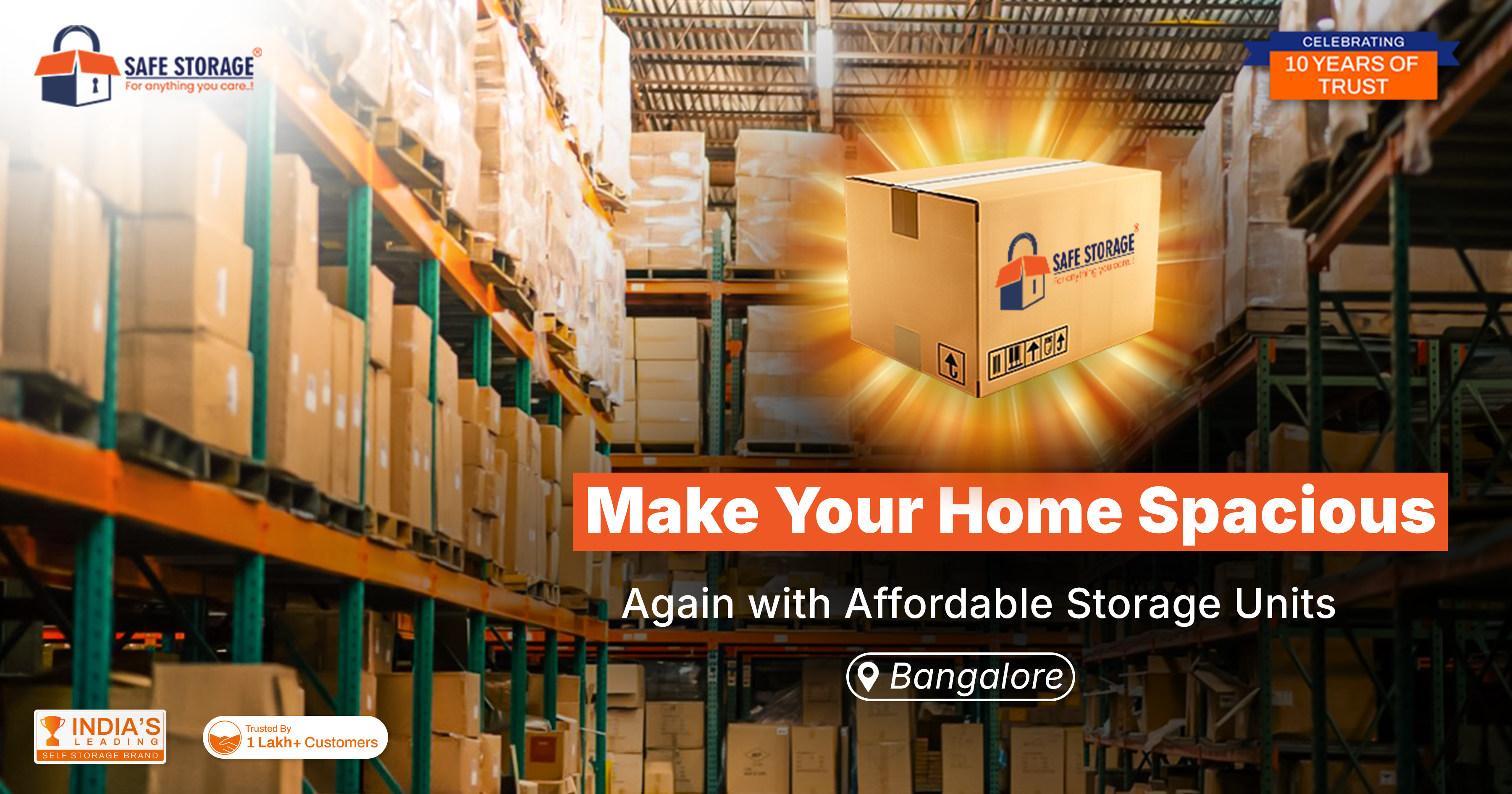 Make Your Home Spacious Again with Affordable Storage Units in Bangalore