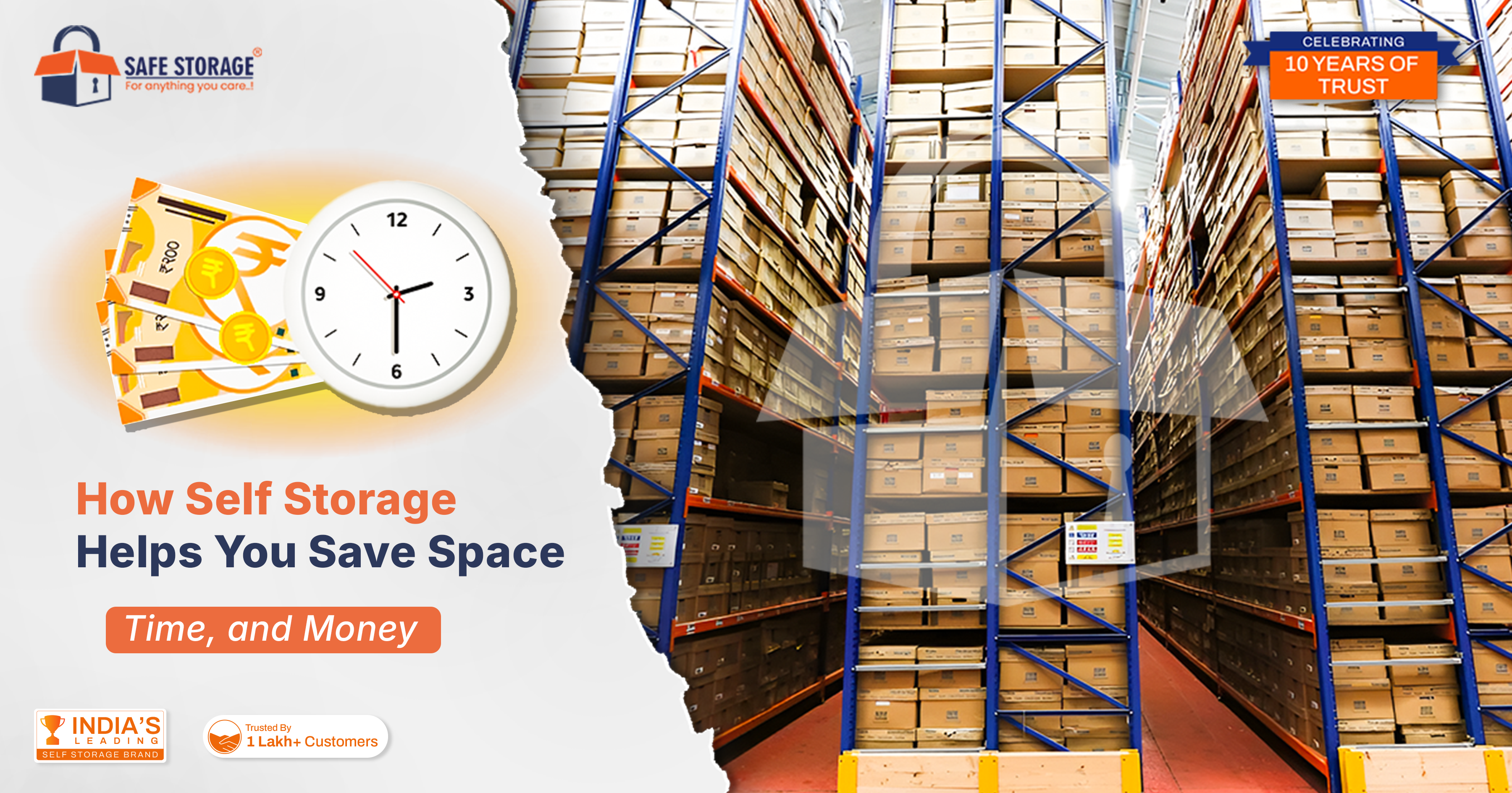 How Self Storage Helps You Save Space, Time, and Money