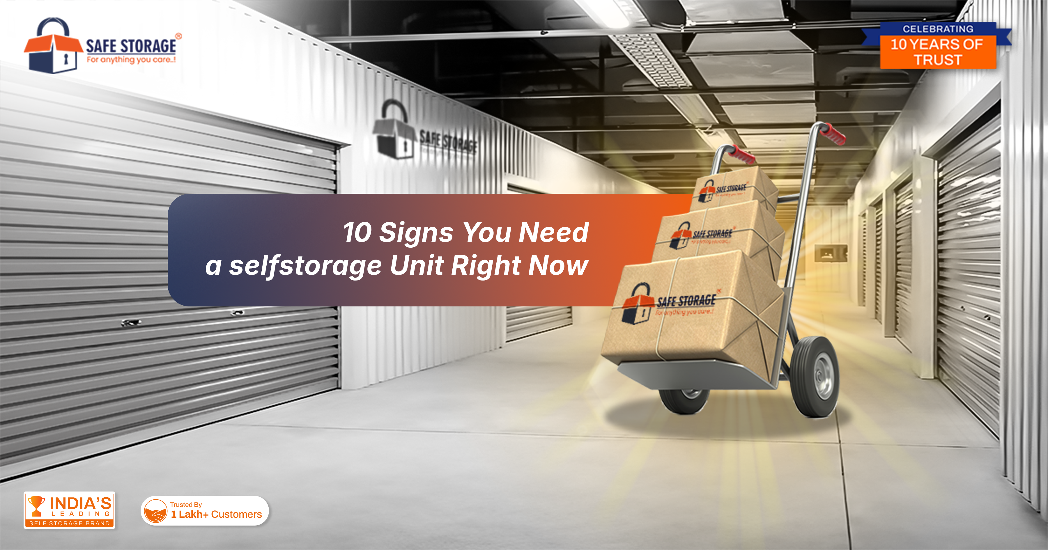 10 Signs You Need a Self Storage Unit Right Now
