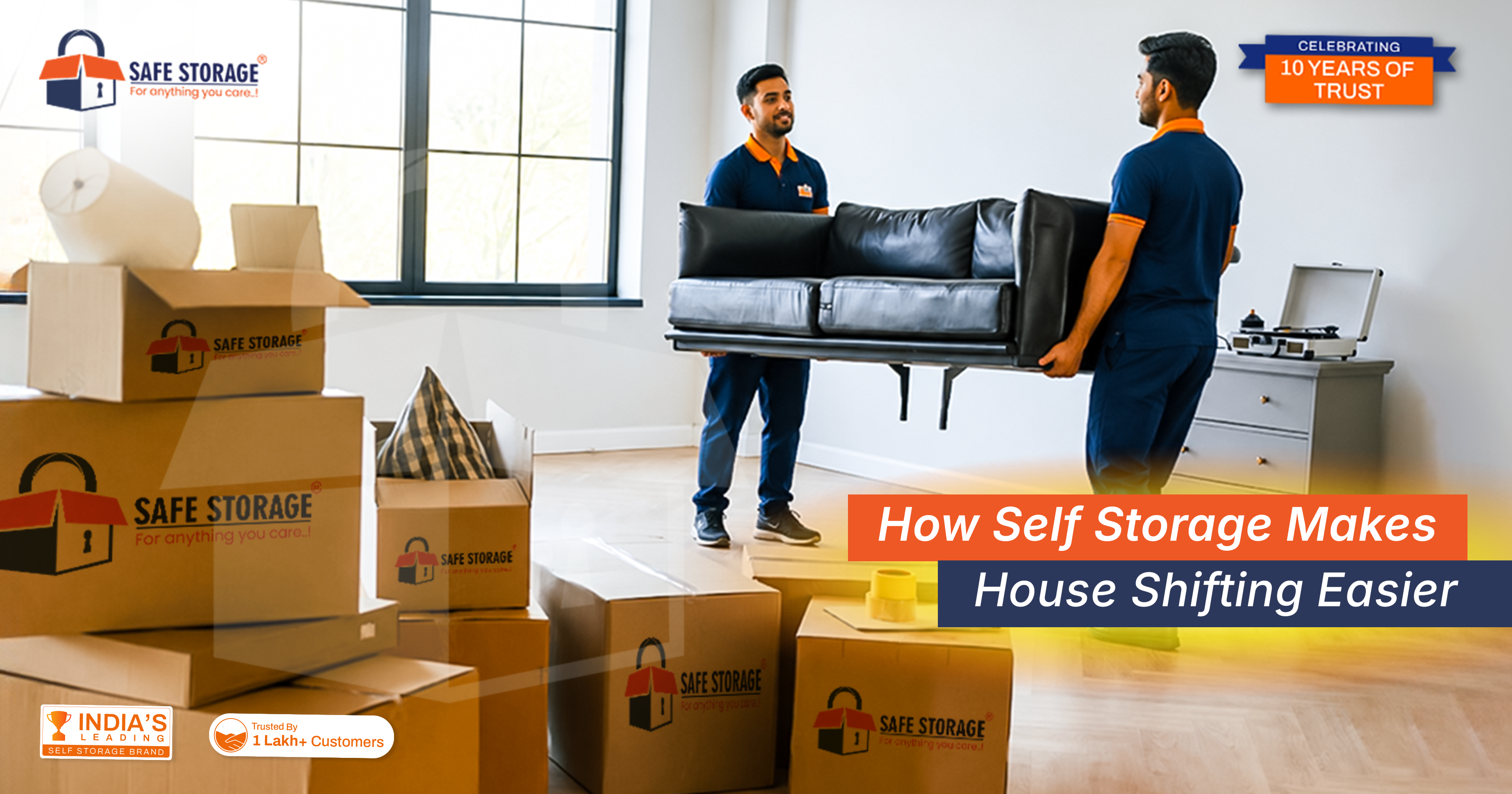 How Self Storage Makes House Shifting Easier