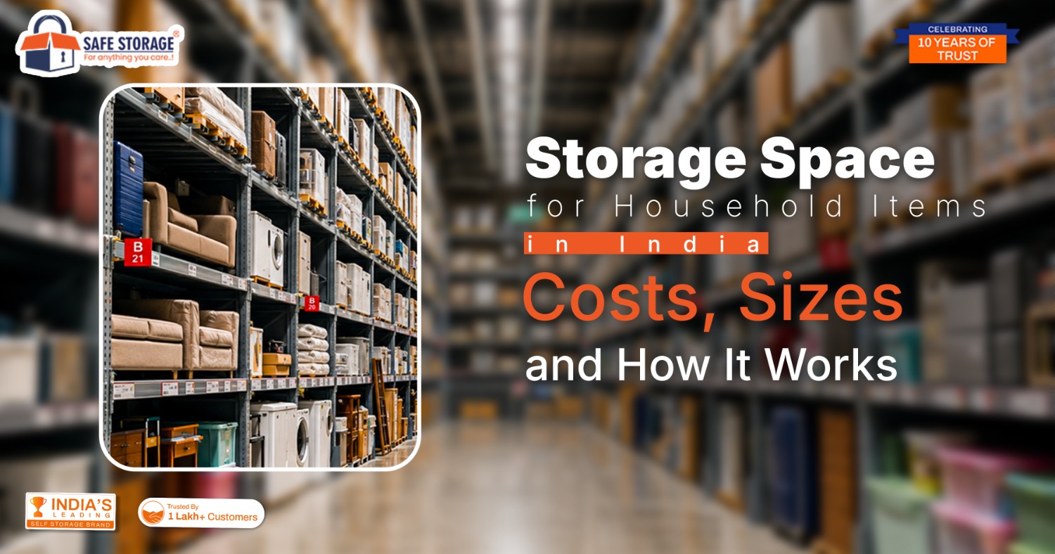 Storage Space for Household Items in India: Costs, Sizes and How It Works