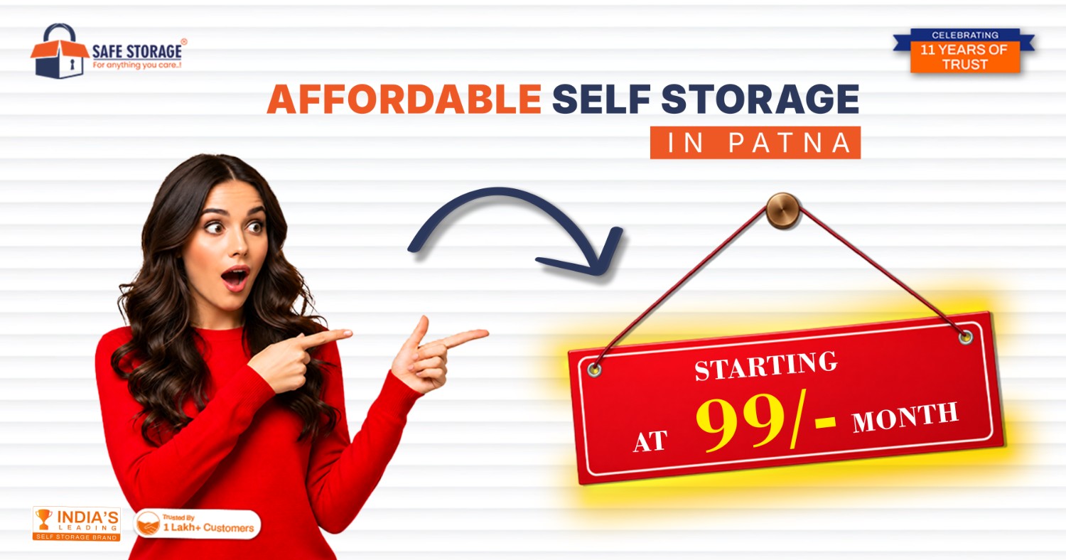 Affordable Self Storage in Patna Starting at 99/Month