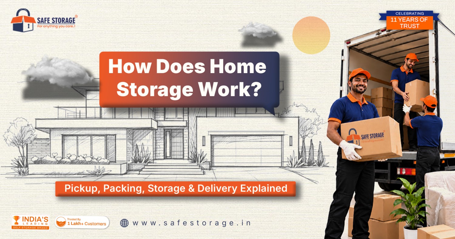How Does Home Storage Work? Pickup, Packing, Storage & Delivery Explained