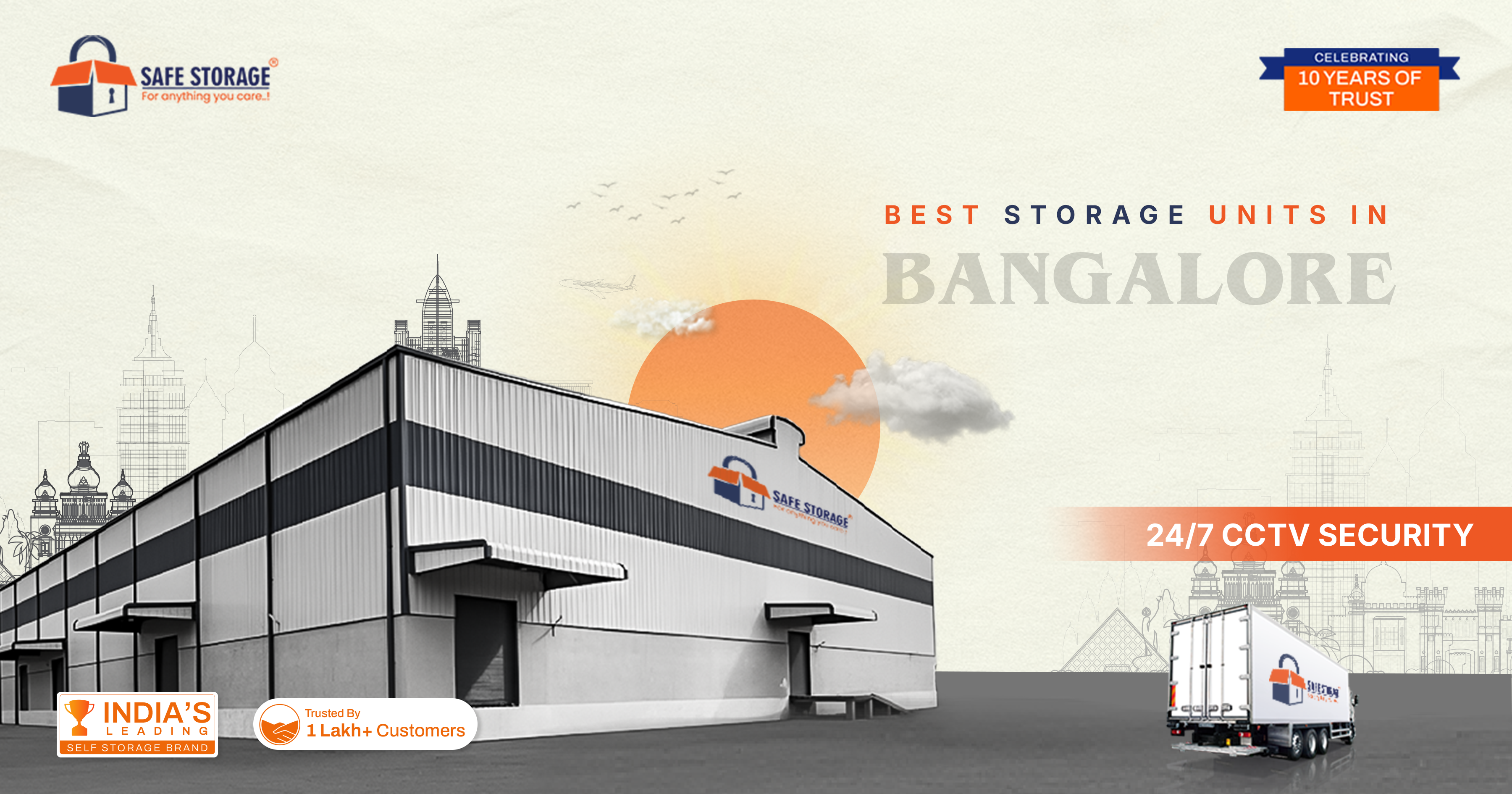 Best Storage Units in Bangalore – 24/7 CCTV Security