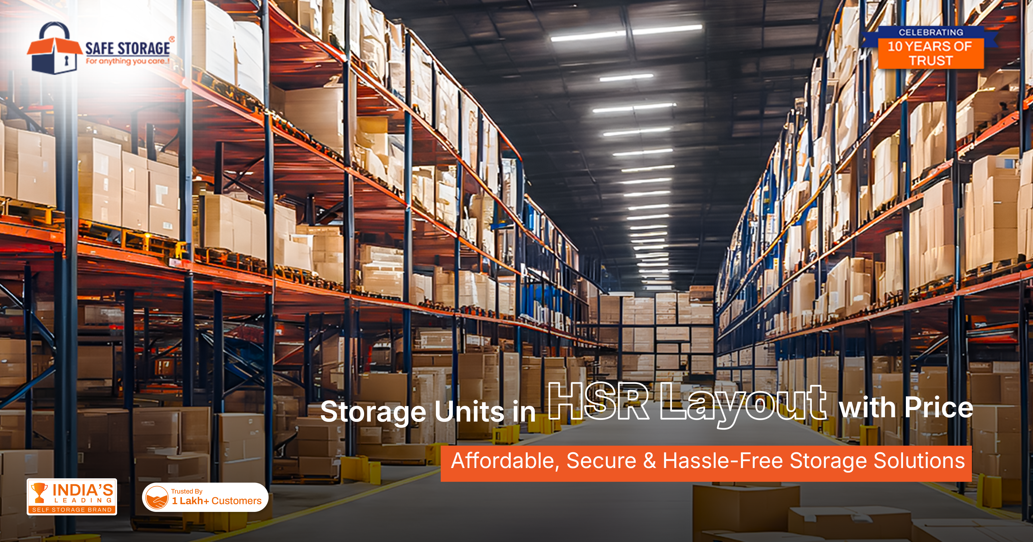Storage Units in HSR Layout with Price: Affordable, Secure & Hassle-Free Storage Solutions