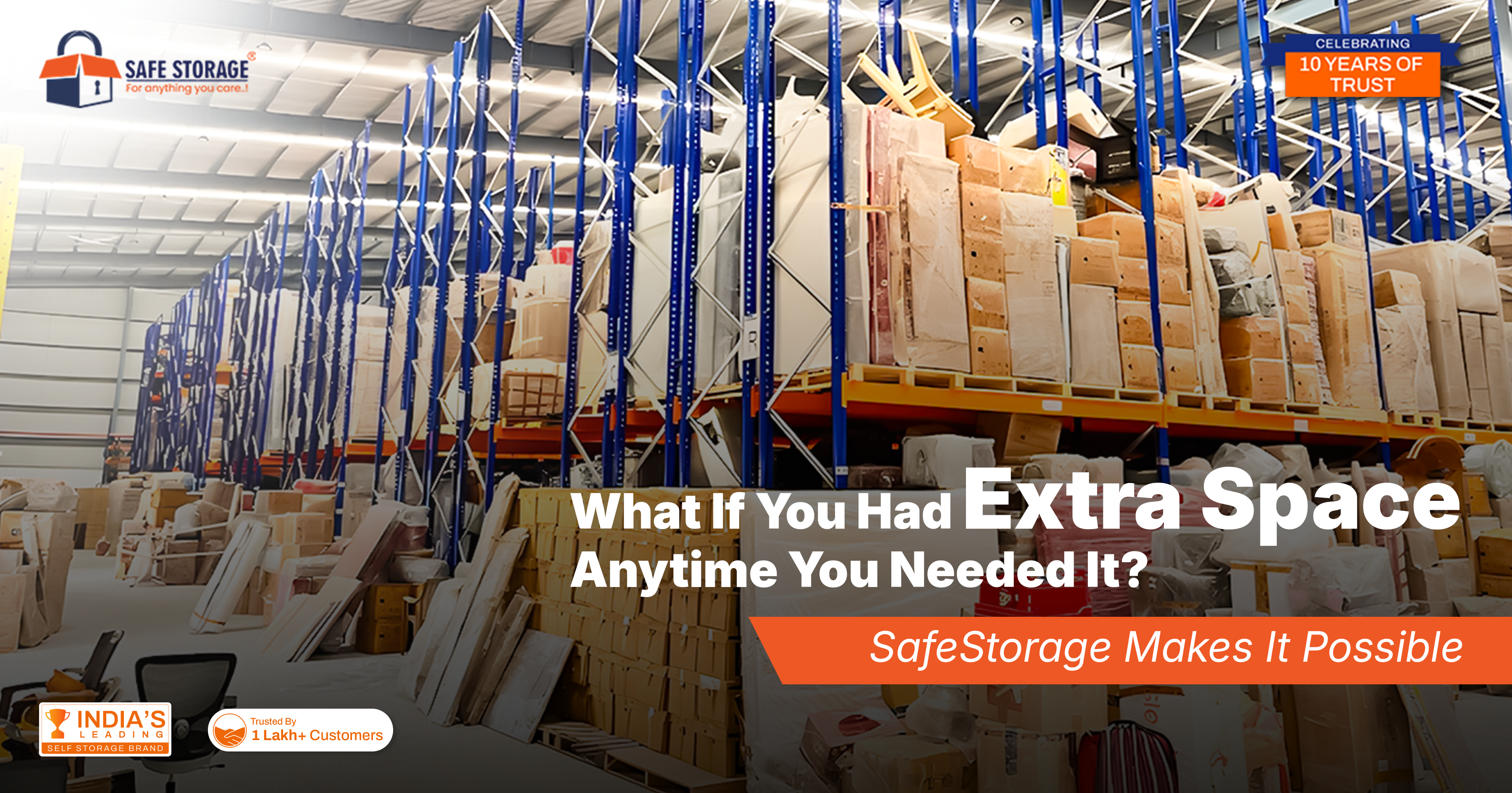 What If You Had Extra Space Anytime You Needed It? SafeStorage Makes It Possible