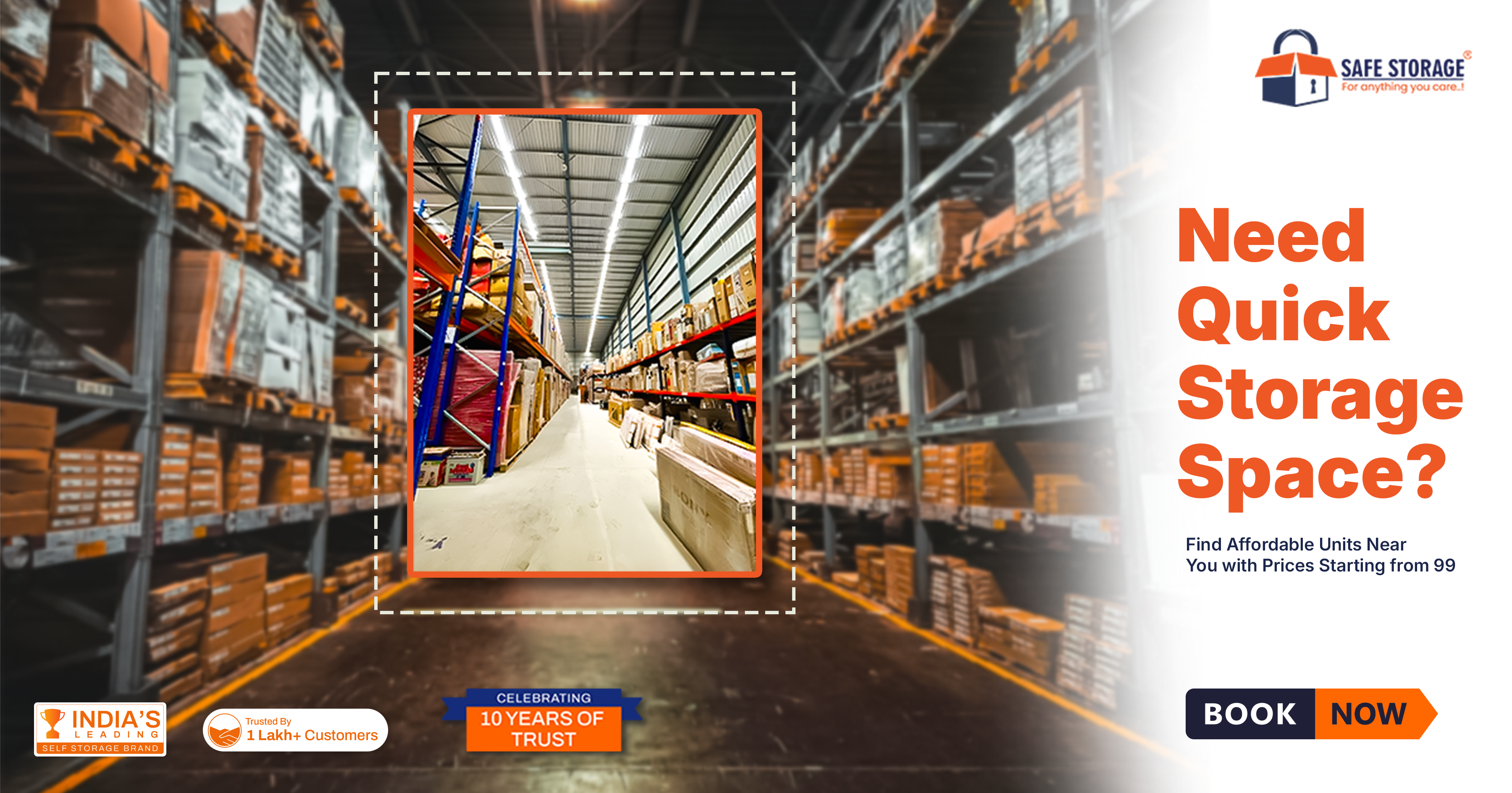 Need Quick Storage Space? Find Affordable Units Near You with Prices Starting from 99