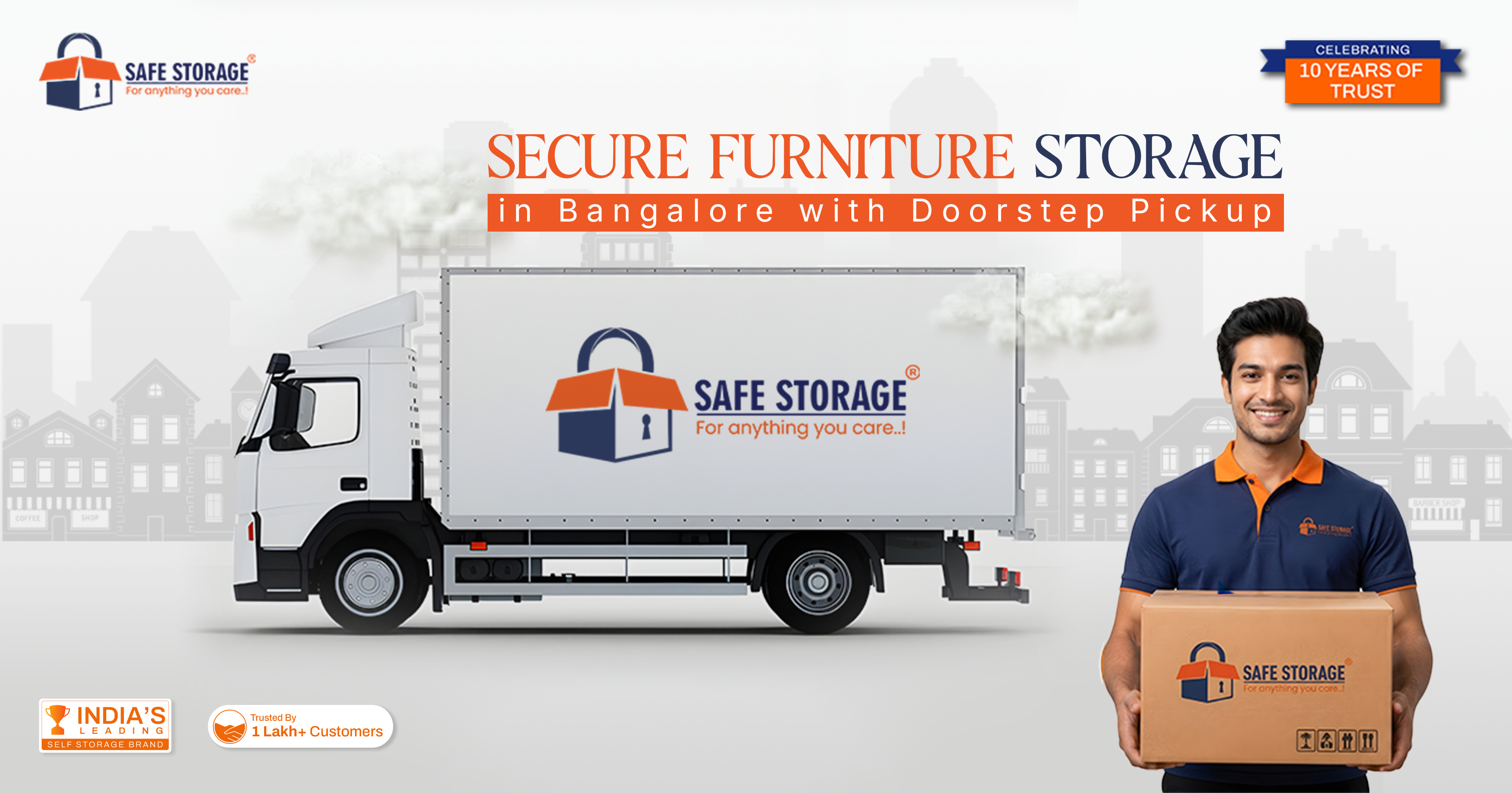 Secure Furniture Storage in Bangalore with Doorstep Pickup