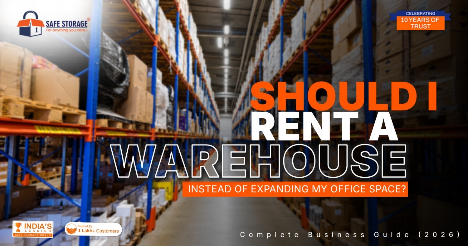 Should I Rent a Warehouse Instead of Expanding My Office Space? Complete Business Guide (2026)