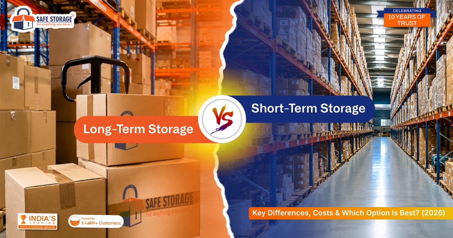Long-Term Storage vs Short-Term Storage: Key Differences, Costs & Which Option Is Best? (2026)