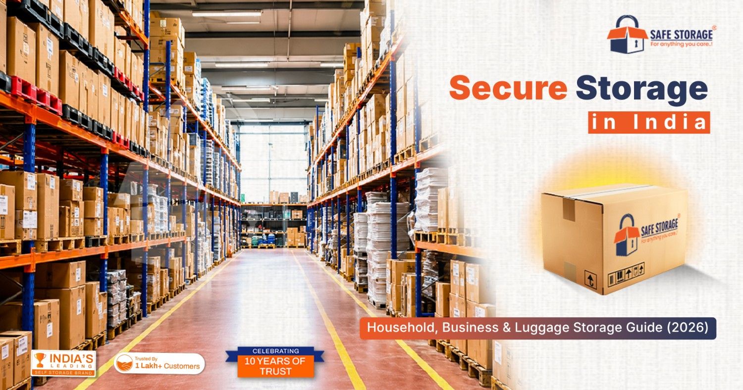 Secure Storage in India: Household, Business & Luggage Storage Guide (2026)