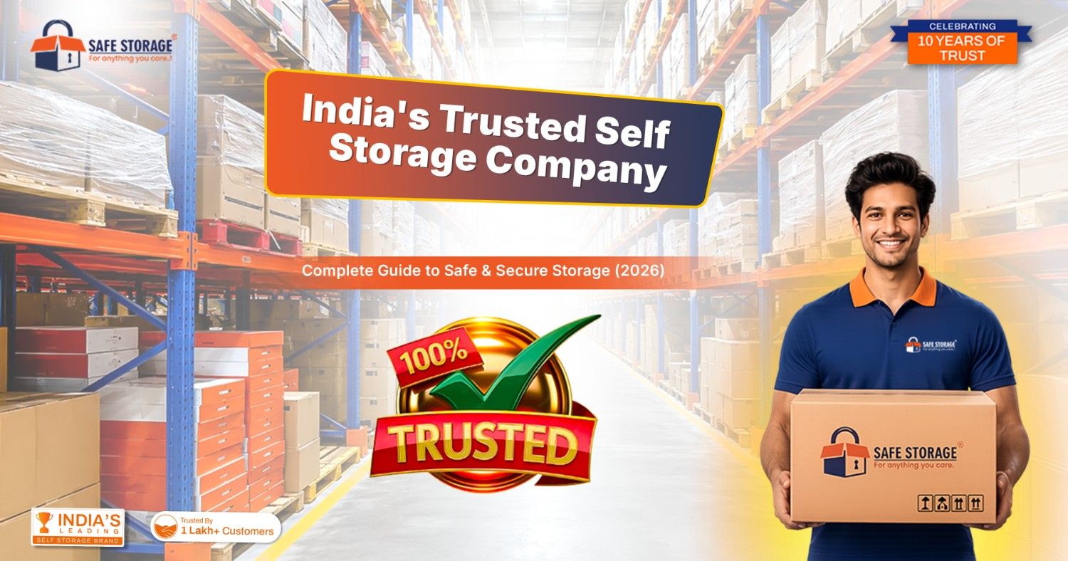 India's Trusted Self Storage Company: Complete Guide to Safe & Secure Storage (2026)