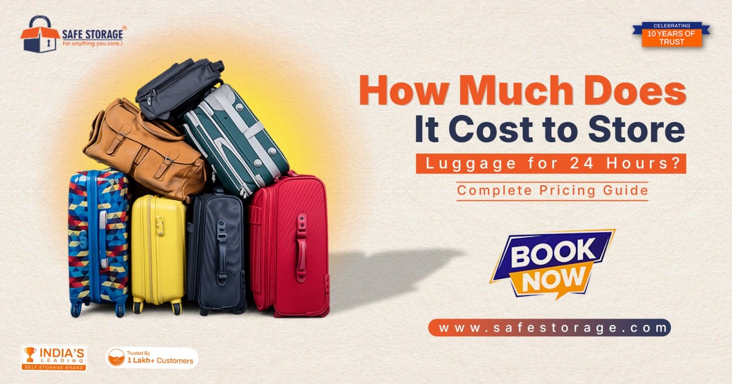 How Much Does It Cost to Store Luggage for 24 Hours? Complete Pricing Guide