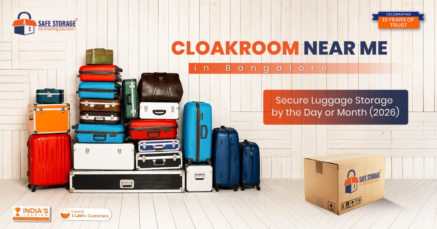 Cloakroom Near Me in Bangalore: Secure Luggage Storage by the Day or Month (2026)