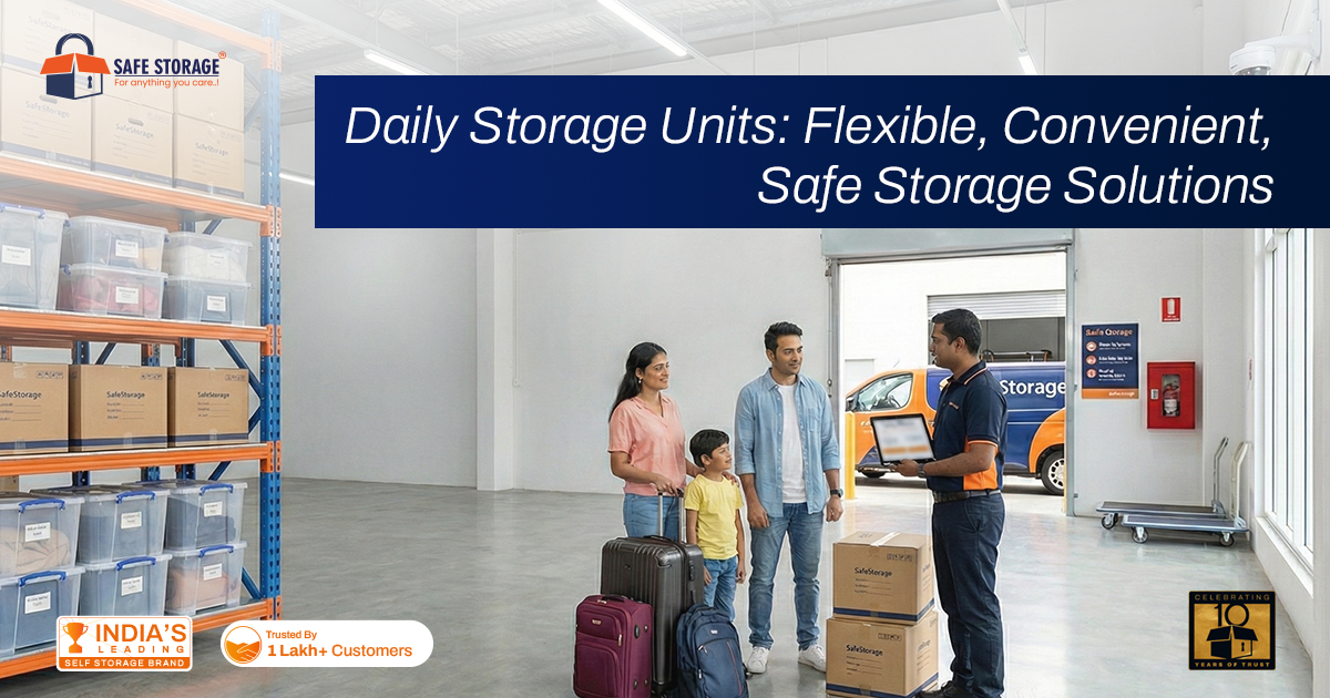 Daily Storage Units: Flexible, Convenient, Safe Storage Solutions