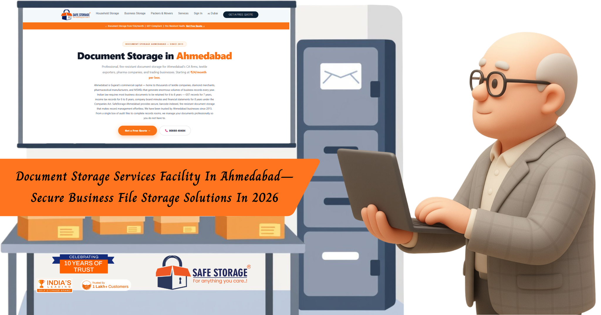 Document Storage Services Facility In Ahmedabad—Secure Business File Storage Solutions In 2026