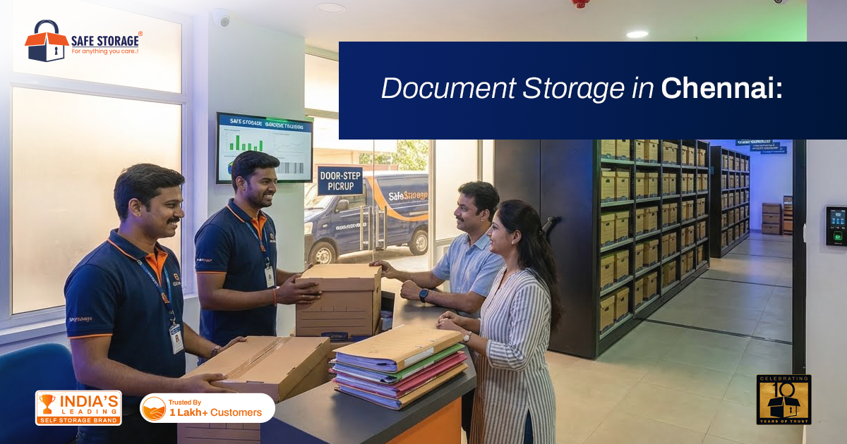 Document Storage in Chennai: The Smart Choice for Secure & Safe Documents