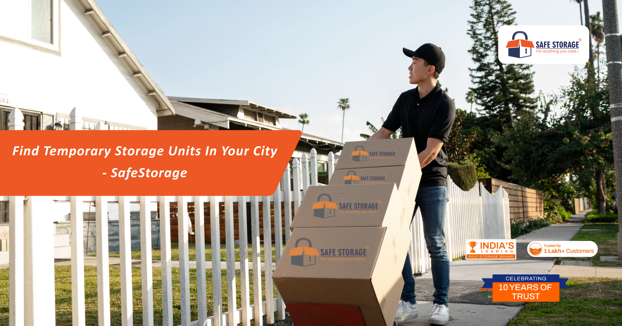 Find Temporary Storage Units in Your City - SafeStorage