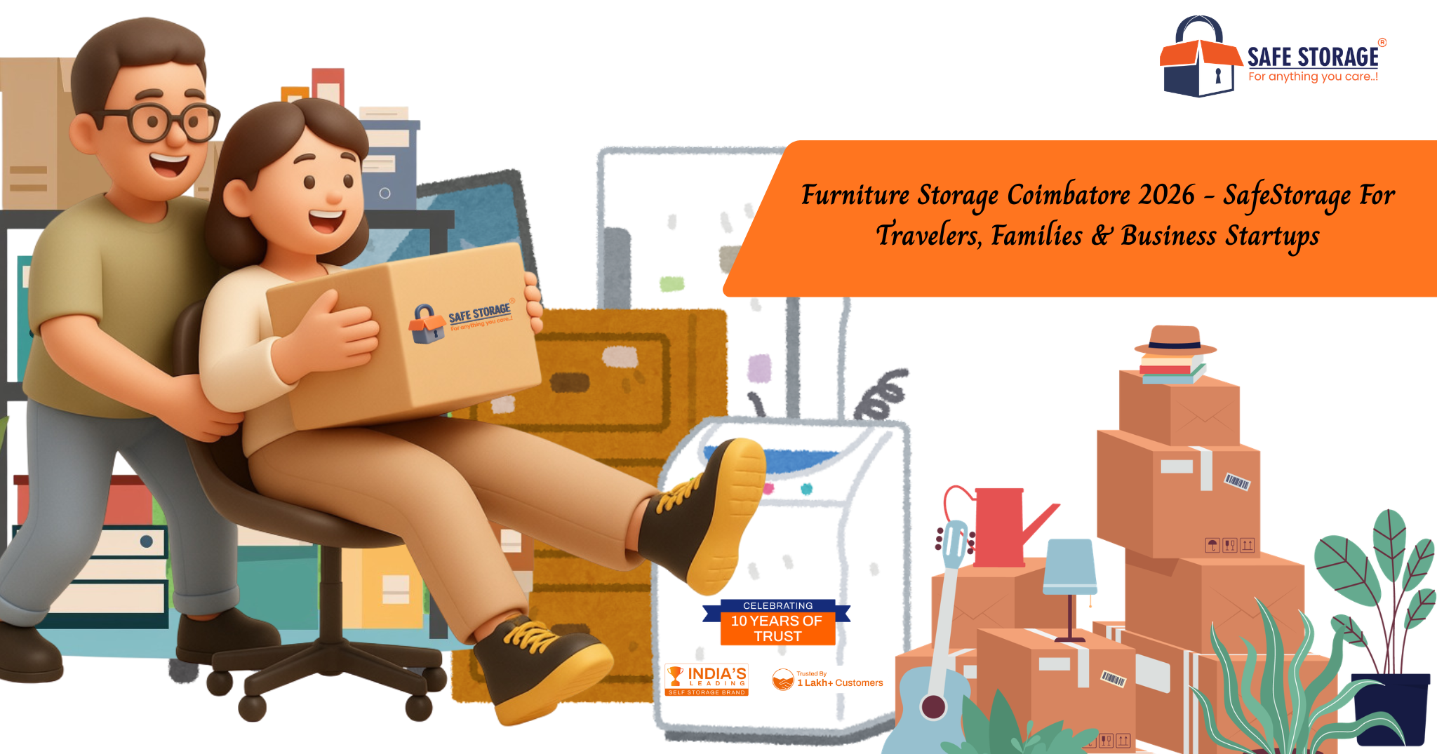 Furniture Storage Coimbatore 2026 - SafeStorage For Travelers, Families & Business Startups