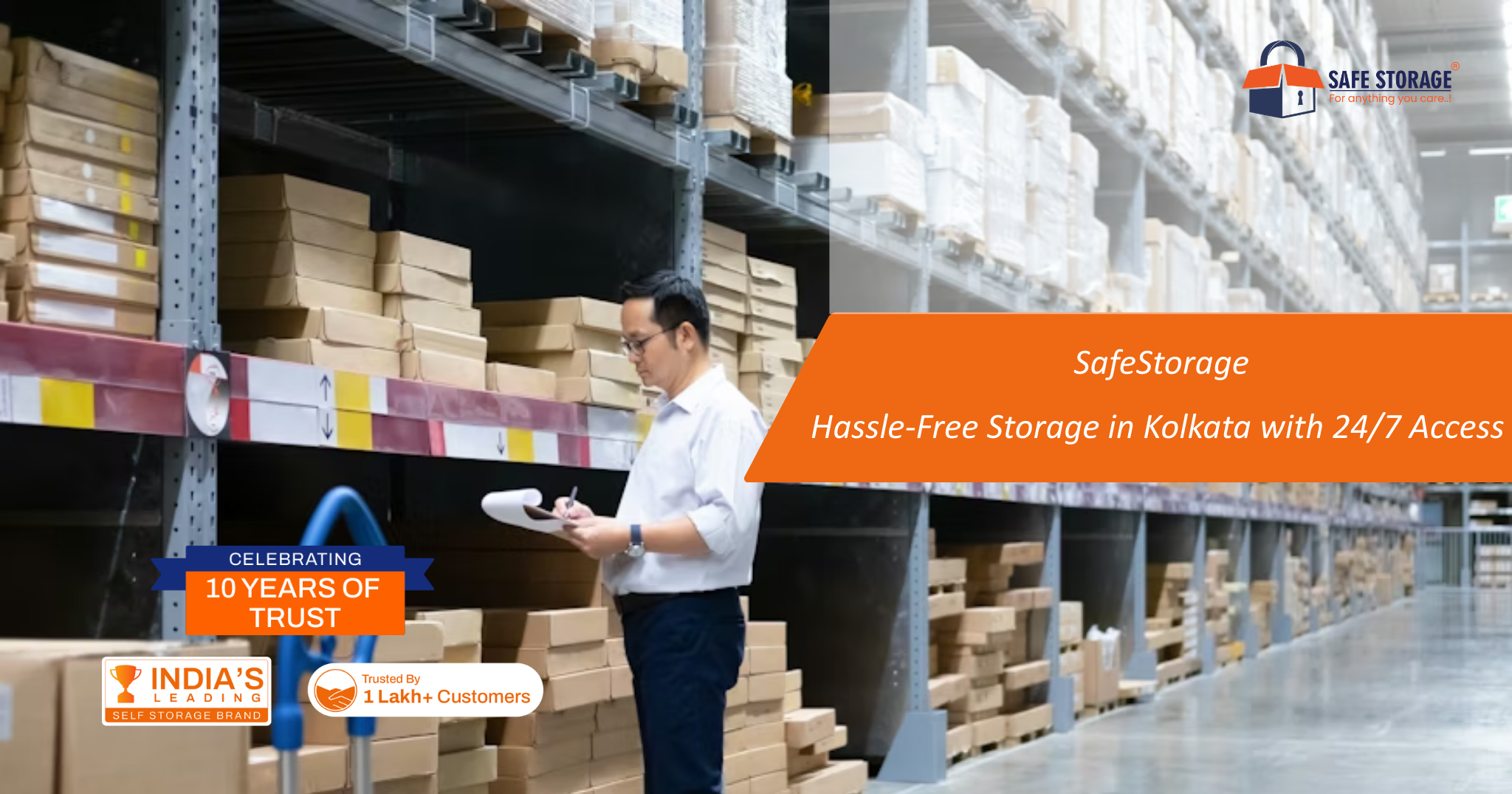 Hassle-Free Storage in Kolkata with 24/7 Access – SafeStorage