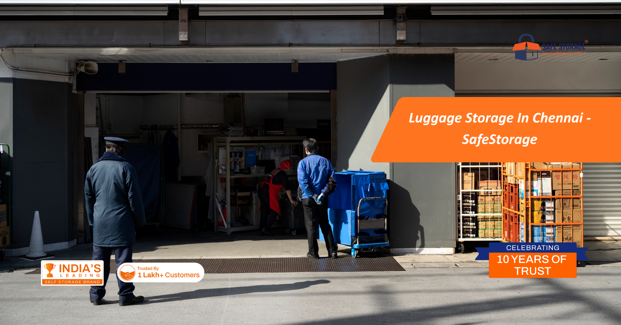 Luggage Storage in Chennai - SafeStorage