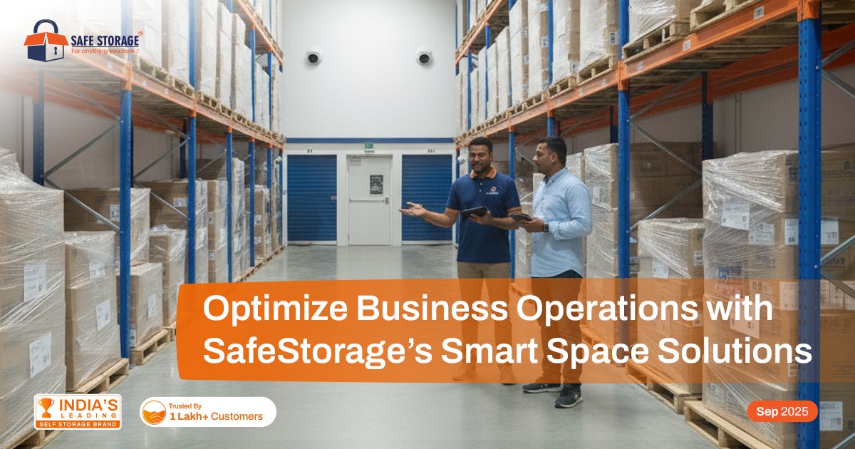 Optimize Business Operations with SafeStorage’s Smart Space Solutions