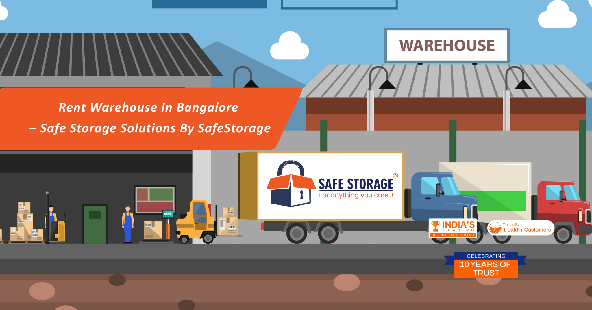 Rent Warehouse in Bangalore – Safe Storage Solutions by SafeStorage