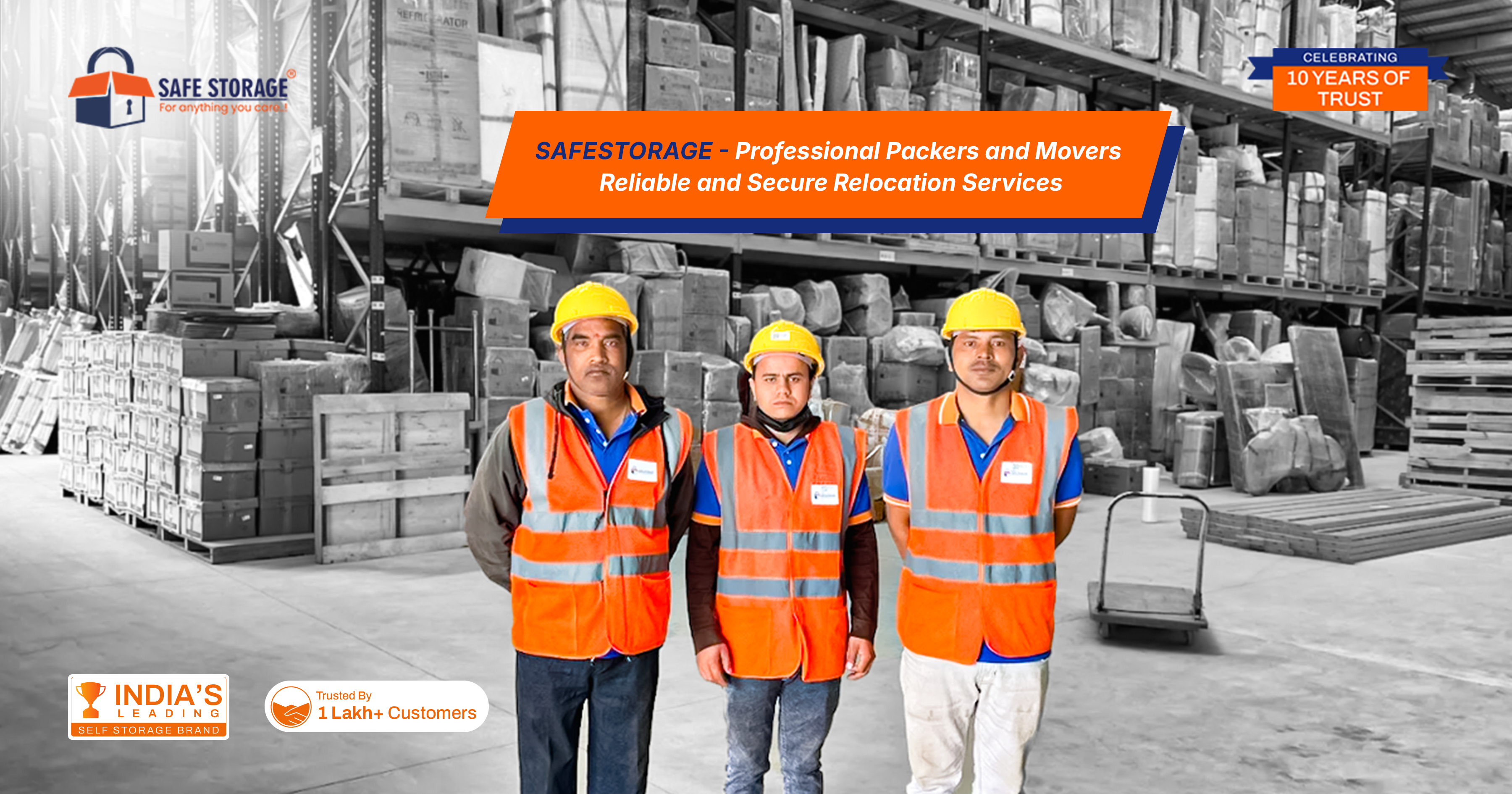 SafeStorage Professional Packers & Movers: Reliable & Secure Relocation Services