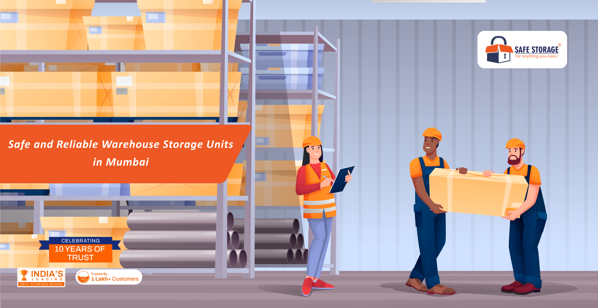 Safe and Reliable Warehouse Storage Units in Mumbai