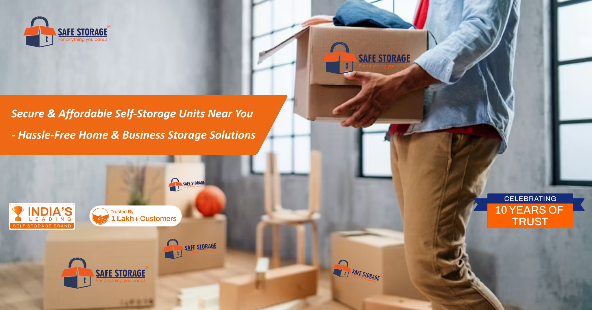 Secure & Affordable Self-Storage Units Near You - Hassle-Free Home & Business Storage Solutions