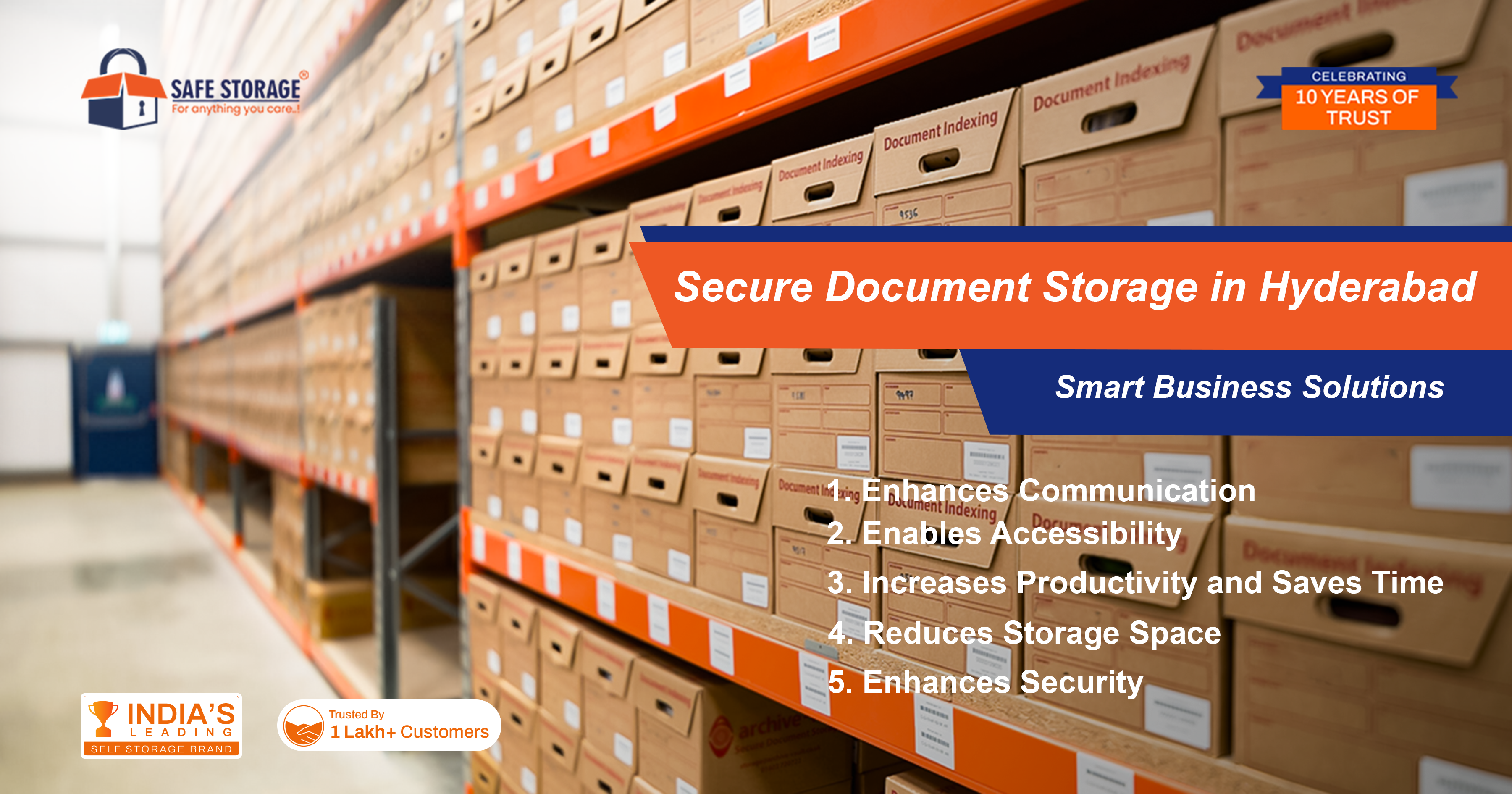 Secure Document Storage in Hyderabad - Smart Business Solutions