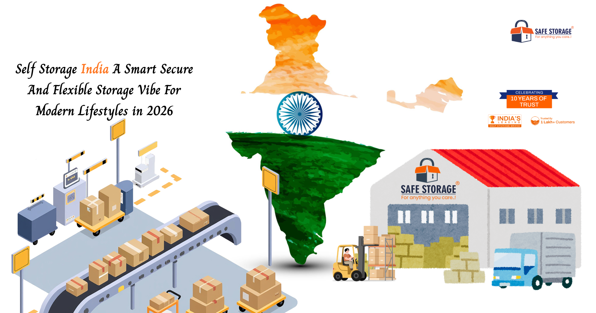 Self Storage India: A Smart, Secure And Flexible SafeStorage Vibe For Modern Lifestyles in 2026