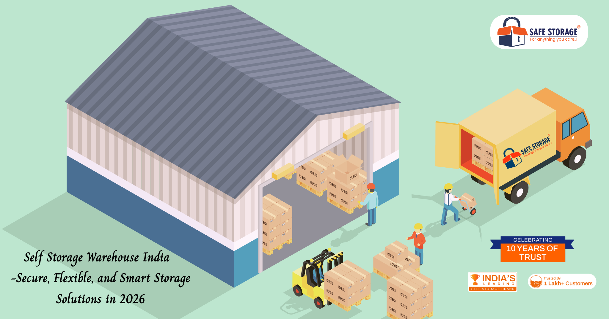 Self Storage Warehouse India: Secure, Flexible, and Smart Storage Solutions in 2026