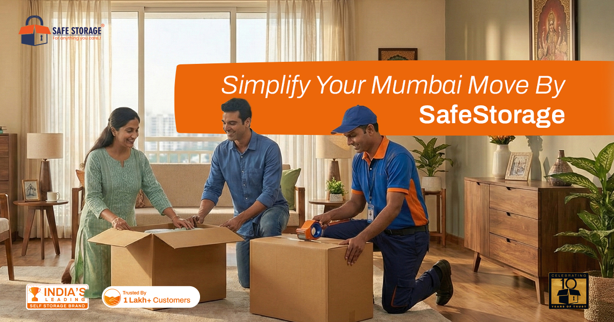 Simplify Your Mumbai Move: Secure, Flexible Household Storage by SafeStorage