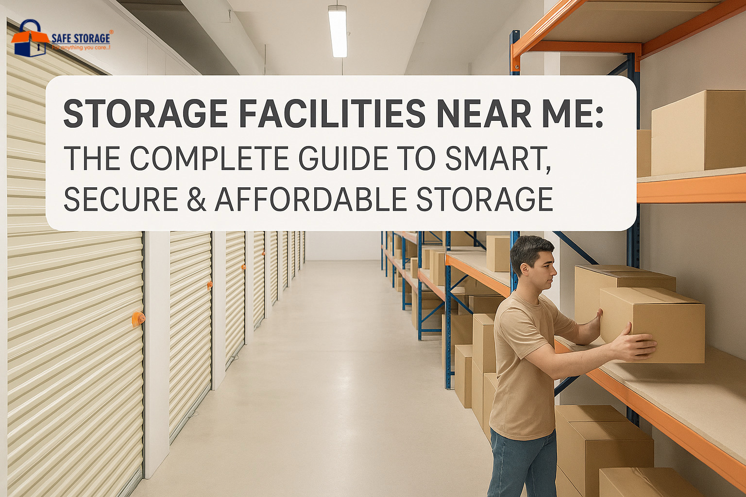 Storage Facilities Near Me: The Complete Guide to Smart, Secure & Affordable Storage with SafeStorage