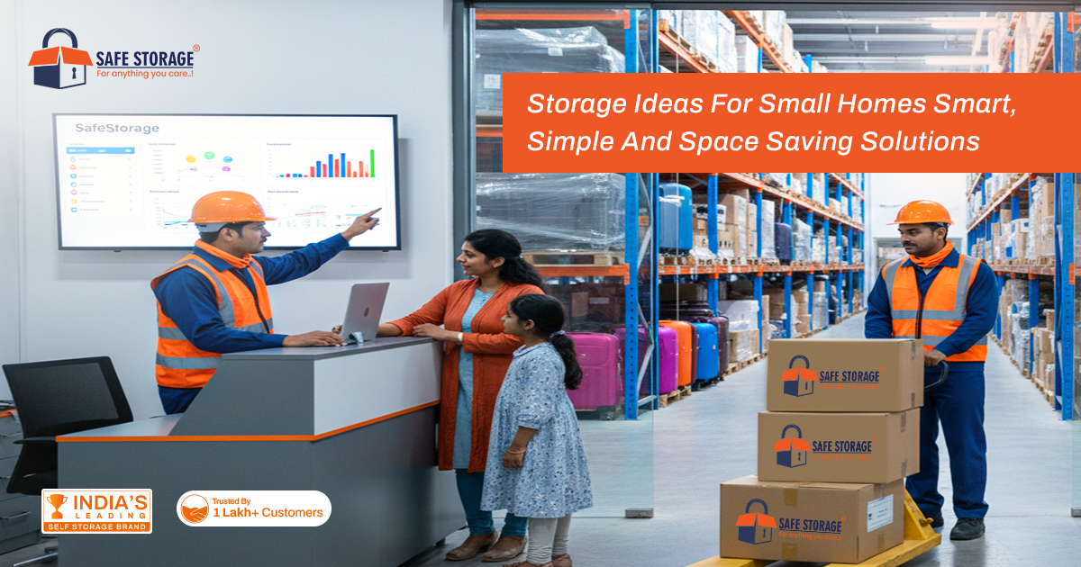 Storage Ideas For Small Homes: Smart, Simple & Space-Saving Solutions