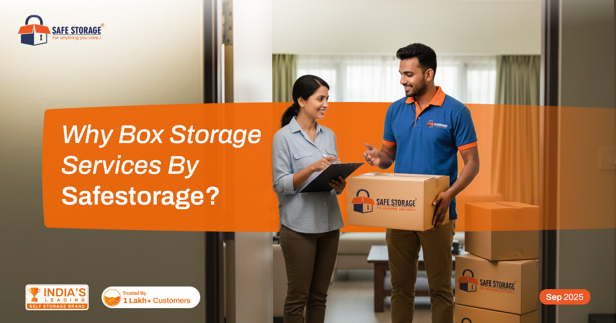 Why Box Storage Services By Safe Storage Are the Smartest Choice for Modern Indian Homes