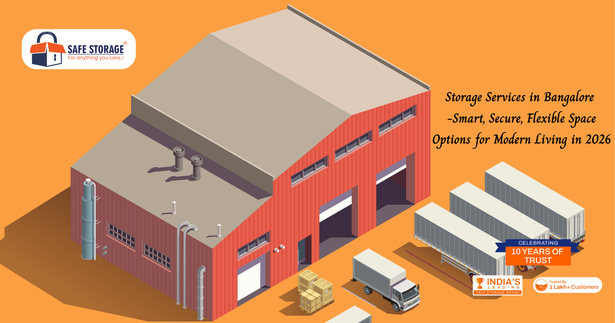 Storage Services in Bangalore: Smart, Secure, Flexible Space Options for Modern Living in 2026