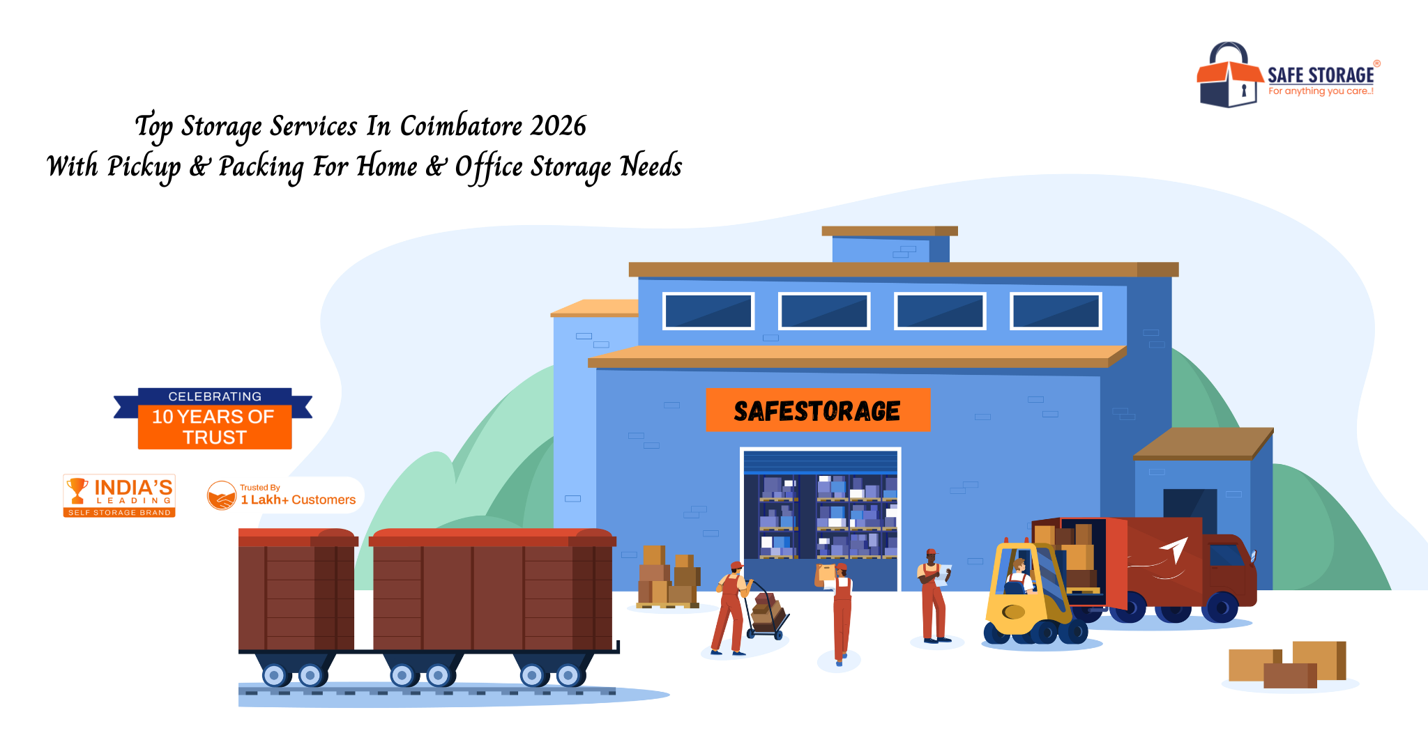 Top Storage Services In Coimbatore 2026 With Pickup & Packing For Home & Office Storage Needs