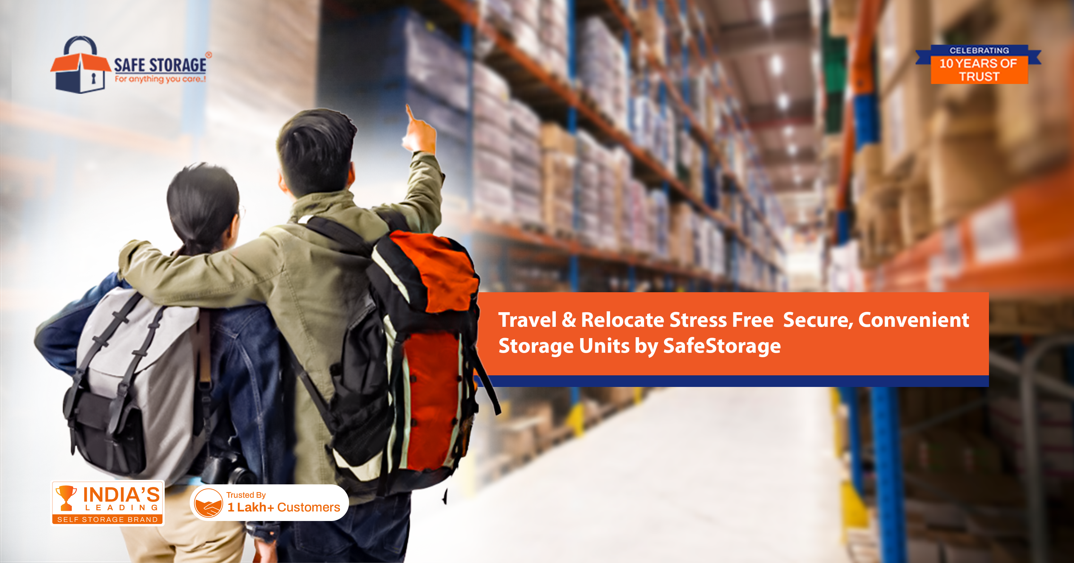 Travel & Relocate Stress-Free: Secure, Convenient Storage Units by SafeStorage