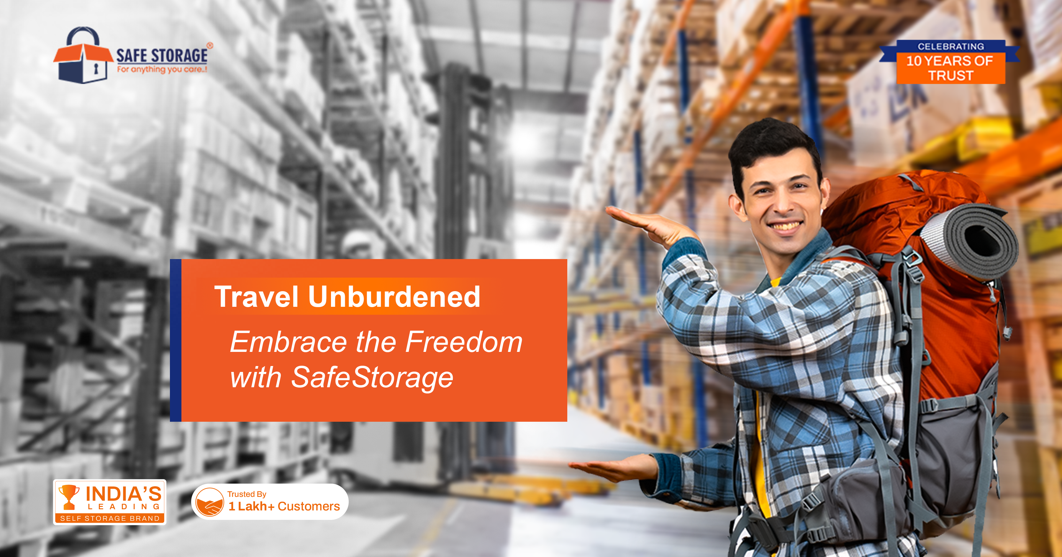 Travel Unburdened: Embrace the Freedom with SafeStorage