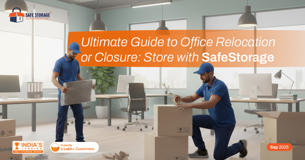 Ultimate Guide to Office Relocation or Closure: Store with SafeStorage